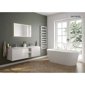 Oltens Flamma grzejnik łazienkowy 139x50 biały 55016000 + KOD RABATOWY + Wysyłka 0zł